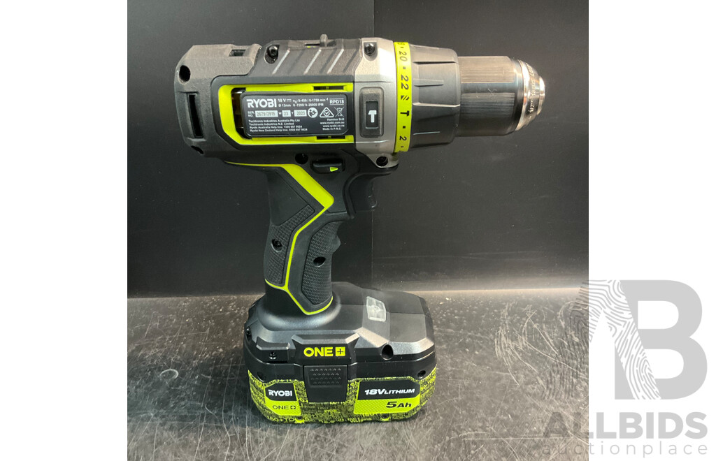 Ryobi 18V ONE+ Hammer Drill Tool Only