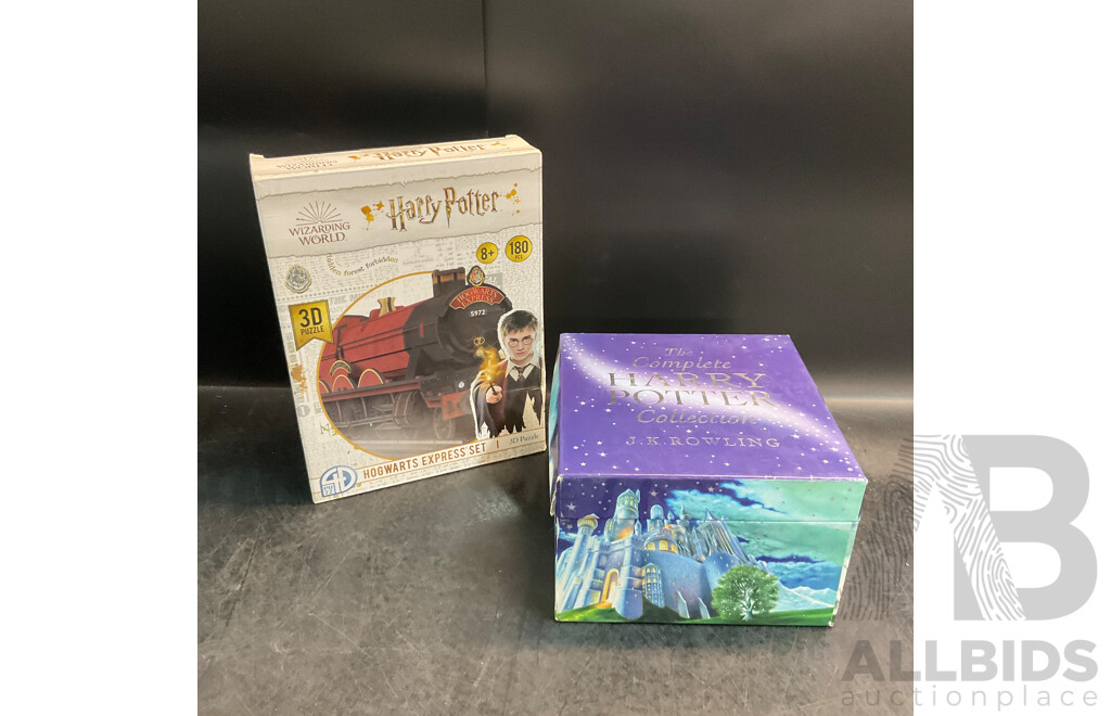 2009 the Complete Harry Potter Collection J.K.Rowling & Harry Potter 3D Puzzle