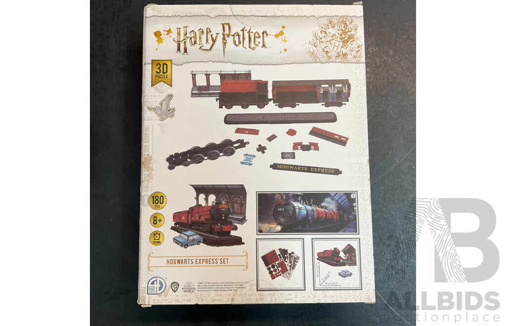 2009 the Complete Harry Potter Collection J.K.Rowling & Harry Potter 3D Puzzle