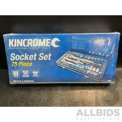 Kincrome 75 Piece Socket Set