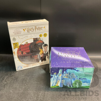 2009 the Complete Harry Potter Collection J.K.Rowling & Harry Potter 3D Puzzle