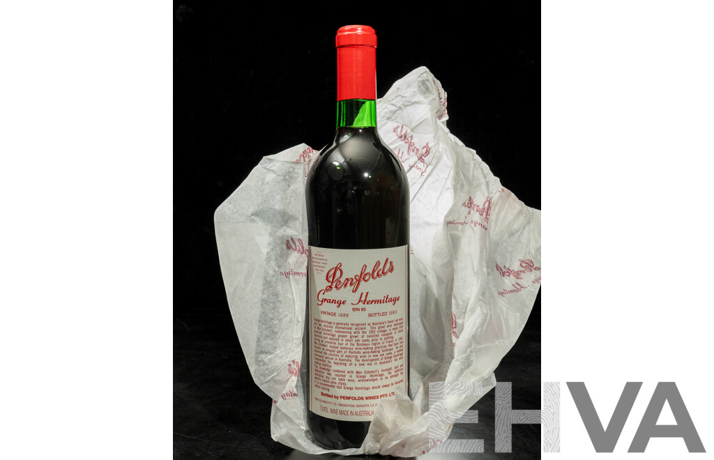 Penfolds Grange Hermitage Bin 19 Vintage 1989