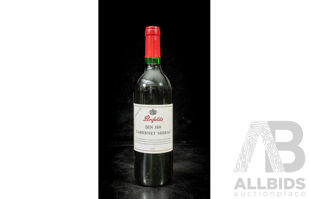 Penfolds Cabernet Shiraz Bin 389 Vintage 1998