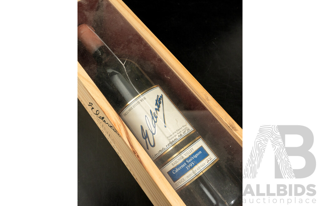 Cased Elderton Limited Release Cabernet Sauvignon Vintage 1995 Magnum