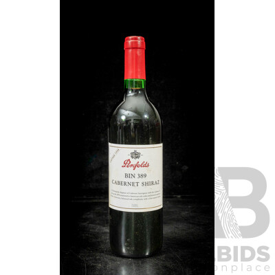 Penfolds Cabernet Shiraz Bin 389 Vintage 1998