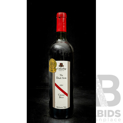 D'Arenberg the Dead Arm Cabernet Shiraz Vintage 1993