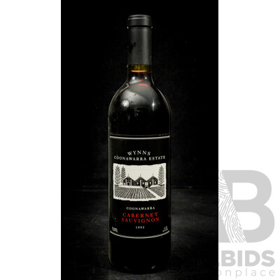 Wynns Coonawarra Estate Cabernet Sauvignon Vintage 1993