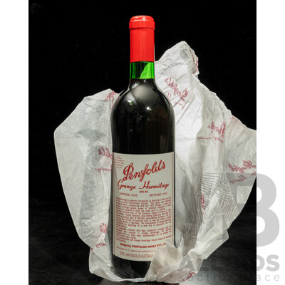 Penfolds Grange Hermitage Bin 19 Vintage 1989