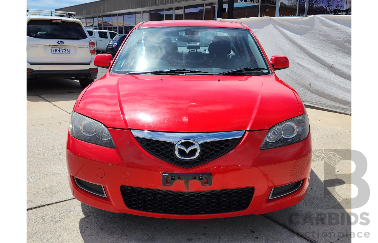 8/2006 Mazda Mazda3 NEO BK 4d Sedan Red 2.0L