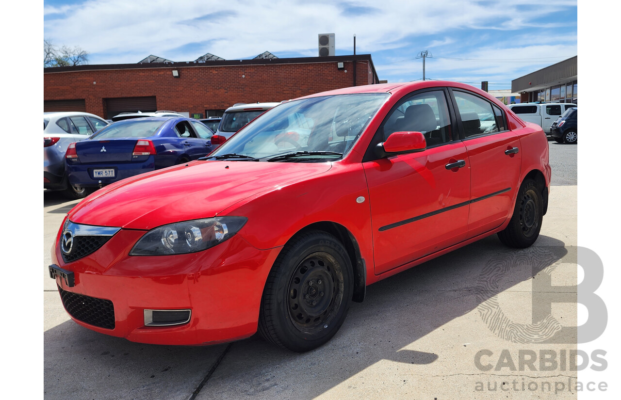 8/2006 Mazda Mazda3 NEO BK 4d Sedan Red 2.0L