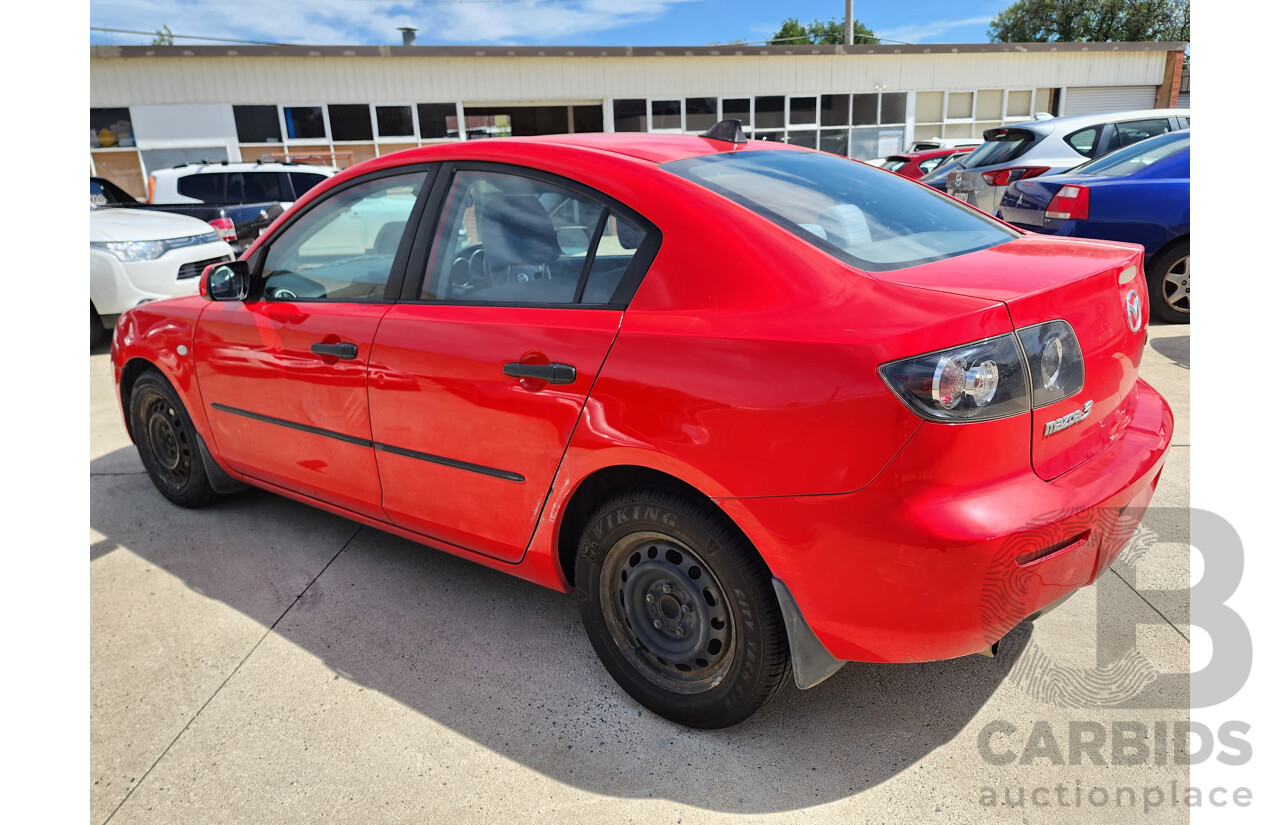 8/2006 Mazda Mazda3 NEO BK 4d Sedan Red 2.0L