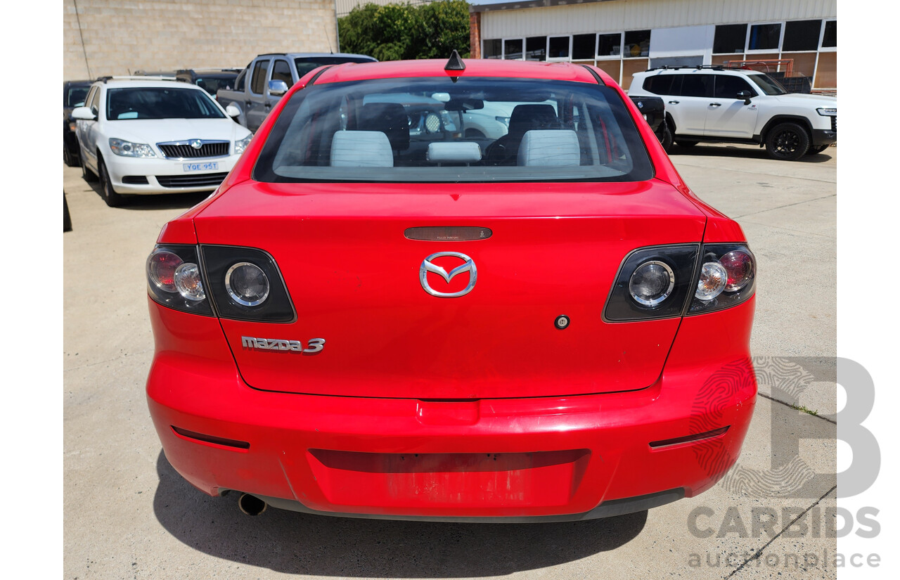 8/2006 Mazda Mazda3 NEO BK 4d Sedan Red 2.0L