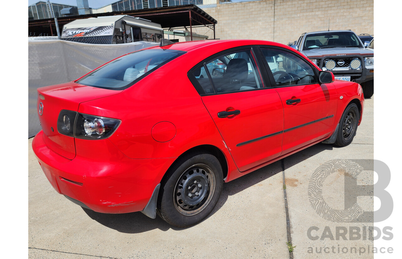 8/2006 Mazda Mazda3 NEO BK 4d Sedan Red 2.0L