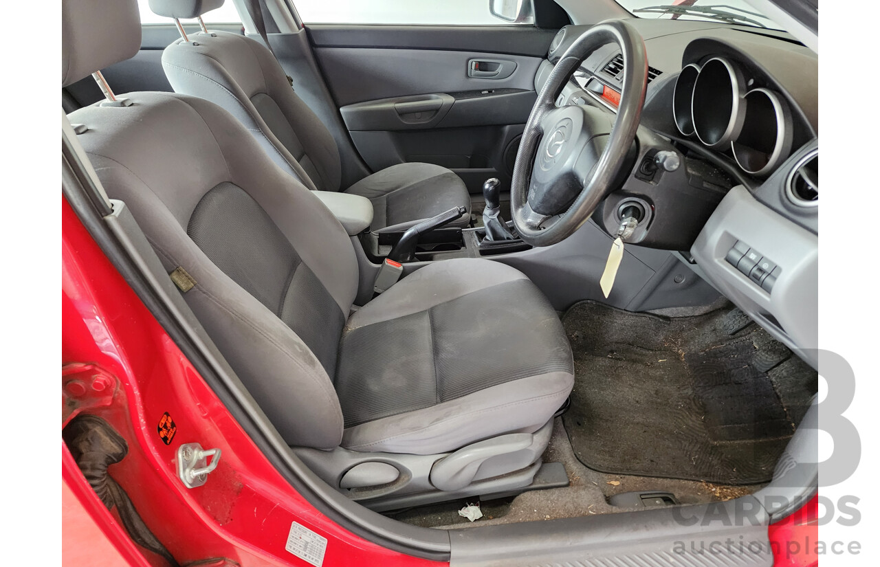 8/2006 Mazda Mazda3 NEO BK 4d Sedan Red 2.0L