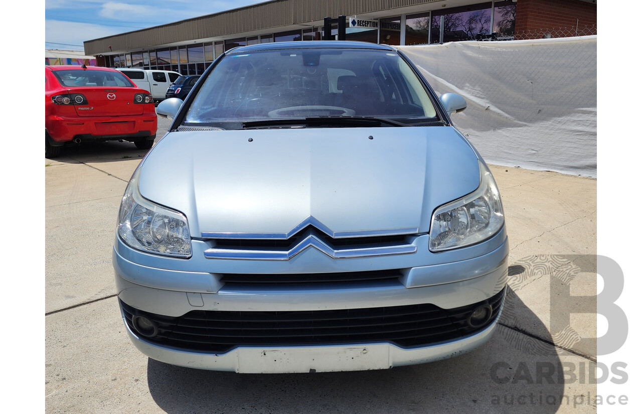 6/2006 Citroen C4 Exclusive  5d Hatchback Blue 2.0L