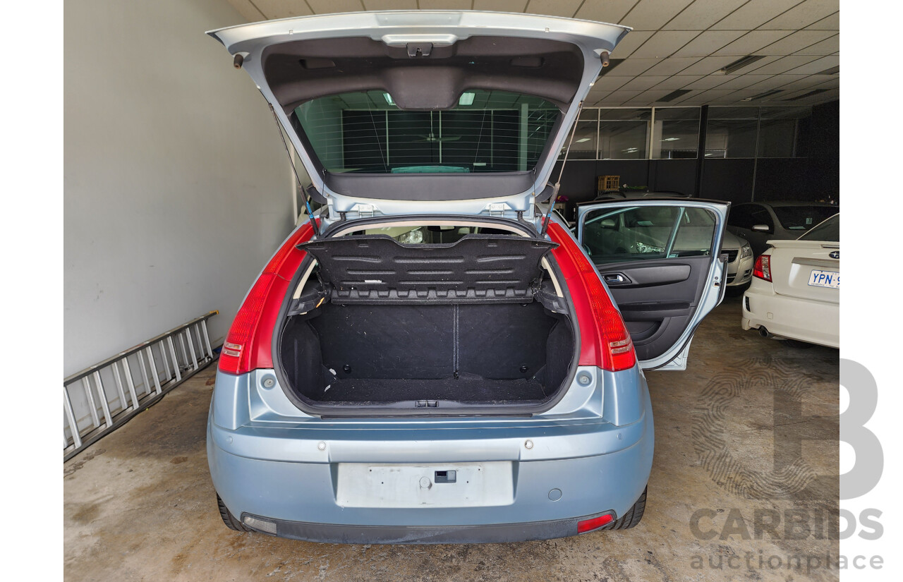 6/2006 Citroen C4 Exclusive  5d Hatchback Blue 2.0L