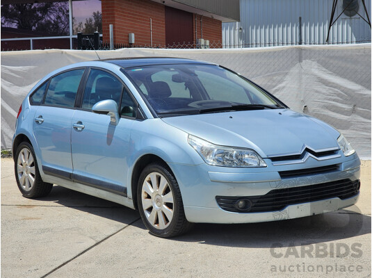 6/2006 Citroen C4 Exclusive  5d Hatchback Blue 2.0L