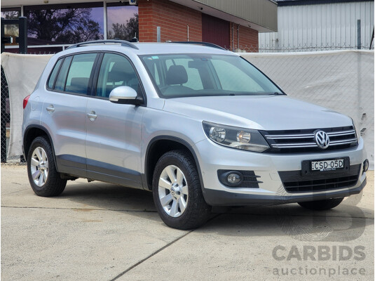 1/2014 Volkswagen Tiguan 103 TDI Pacific 5NC MY14 4d Wagon Silver 2.0L