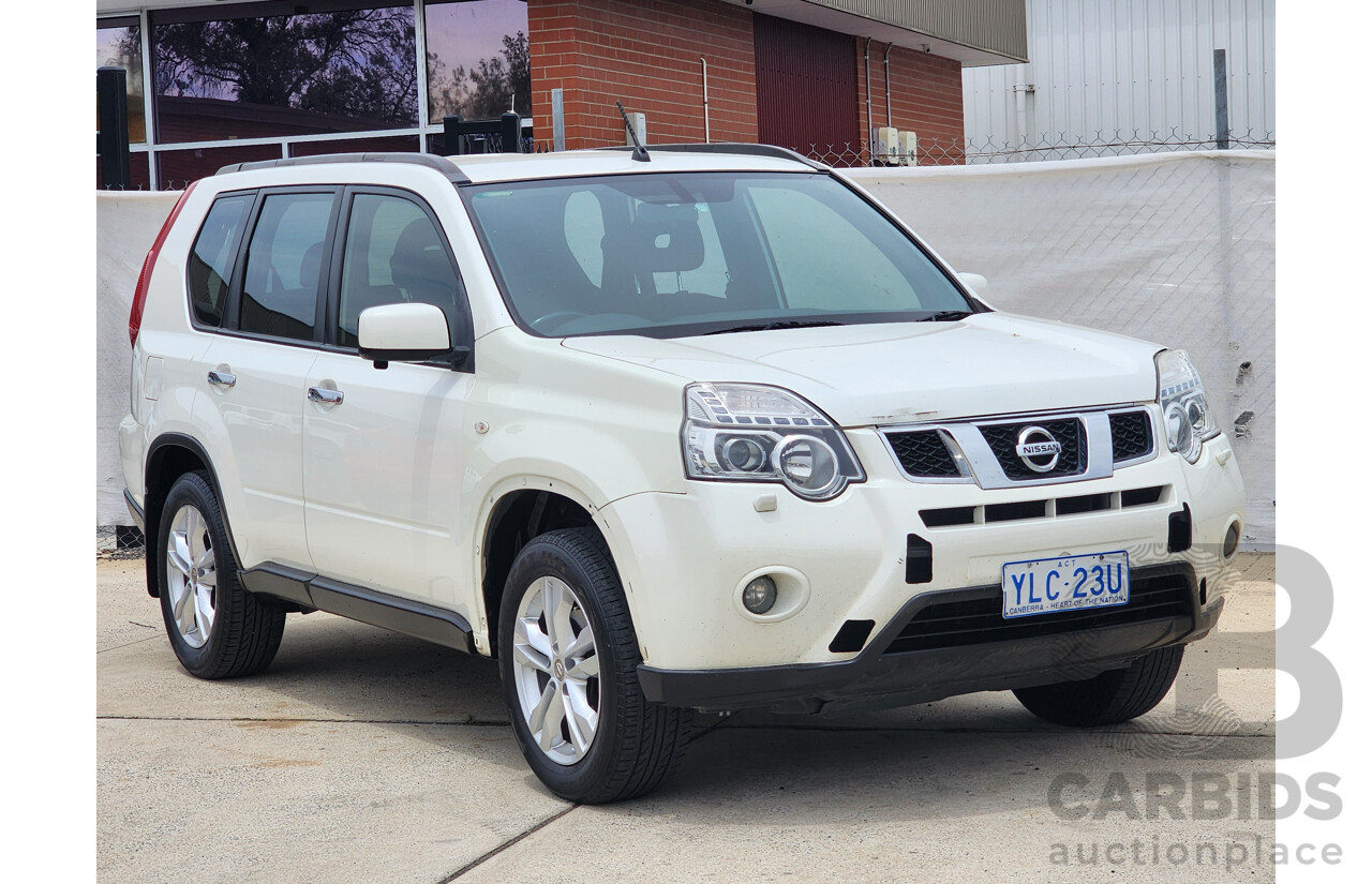 3/2013 Nissan X-Trail ST (fwd) T31 SERIES 5 4d Wagon White 2.0L