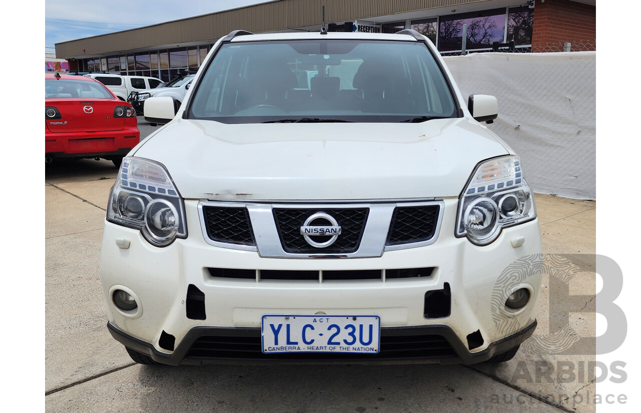 3/2013 Nissan X-Trail ST (fwd) T31 SERIES 5 4d Wagon White 2.0L