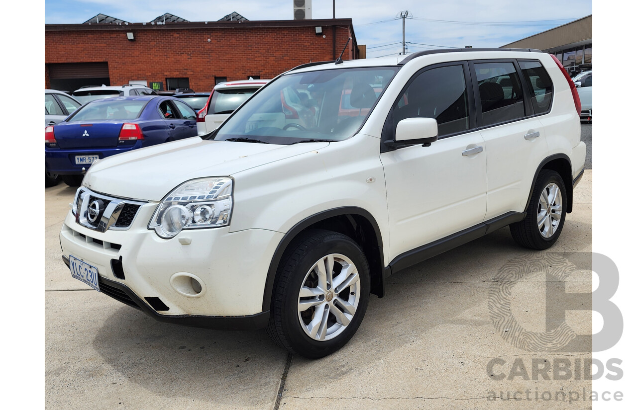 3/2013 Nissan X-Trail ST (fwd) T31 SERIES 5 4d Wagon White 2.0L