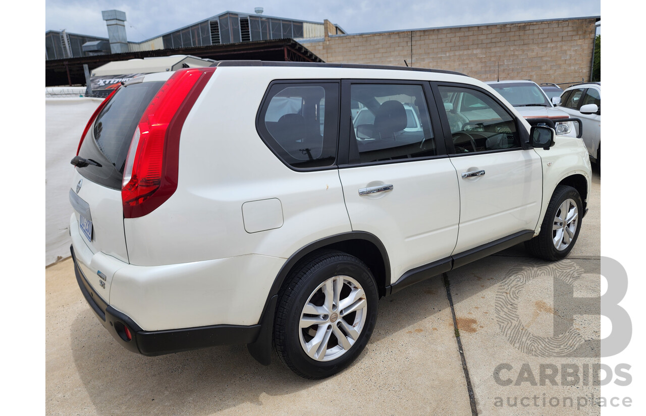 3/2013 Nissan X-Trail ST (fwd) T31 SERIES 5 4d Wagon White 2.0L