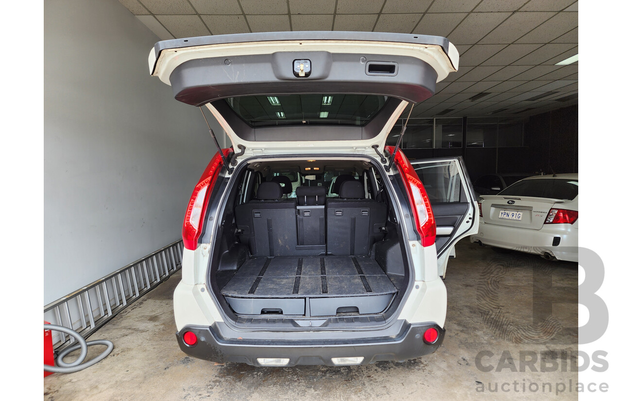 3/2013 Nissan X-Trail ST (fwd) T31 SERIES 5 4d Wagon White 2.0L