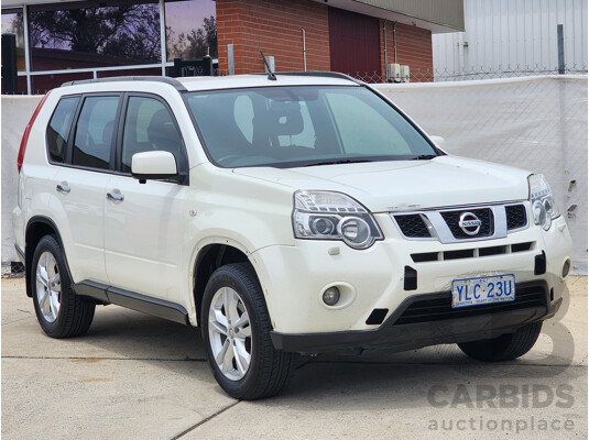 3/2013 Nissan X-Trail ST (fwd) T31 SERIES 5 4d Wagon White 2.0L