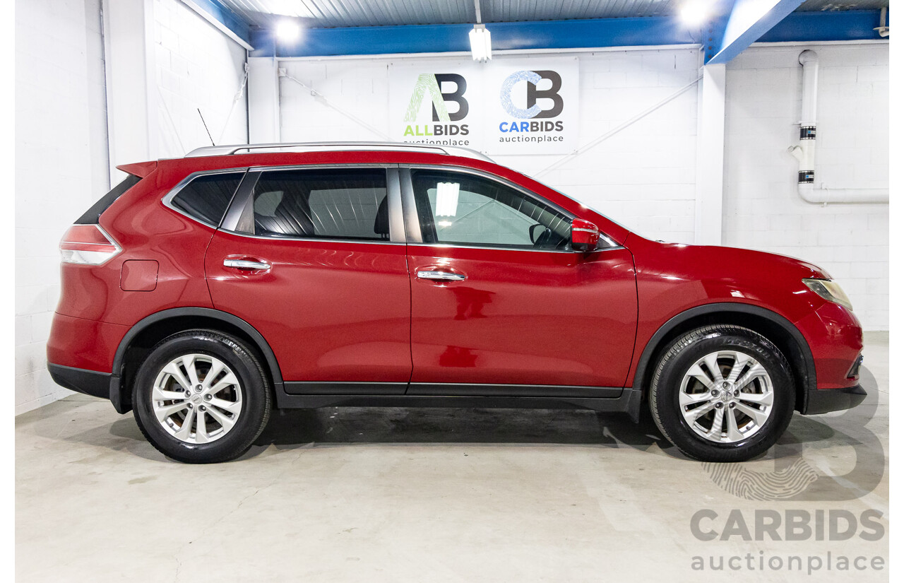 3/2014 Nissan X-Trail ST-L (4x4) T32 4d Wagon Burning Red 2.5L