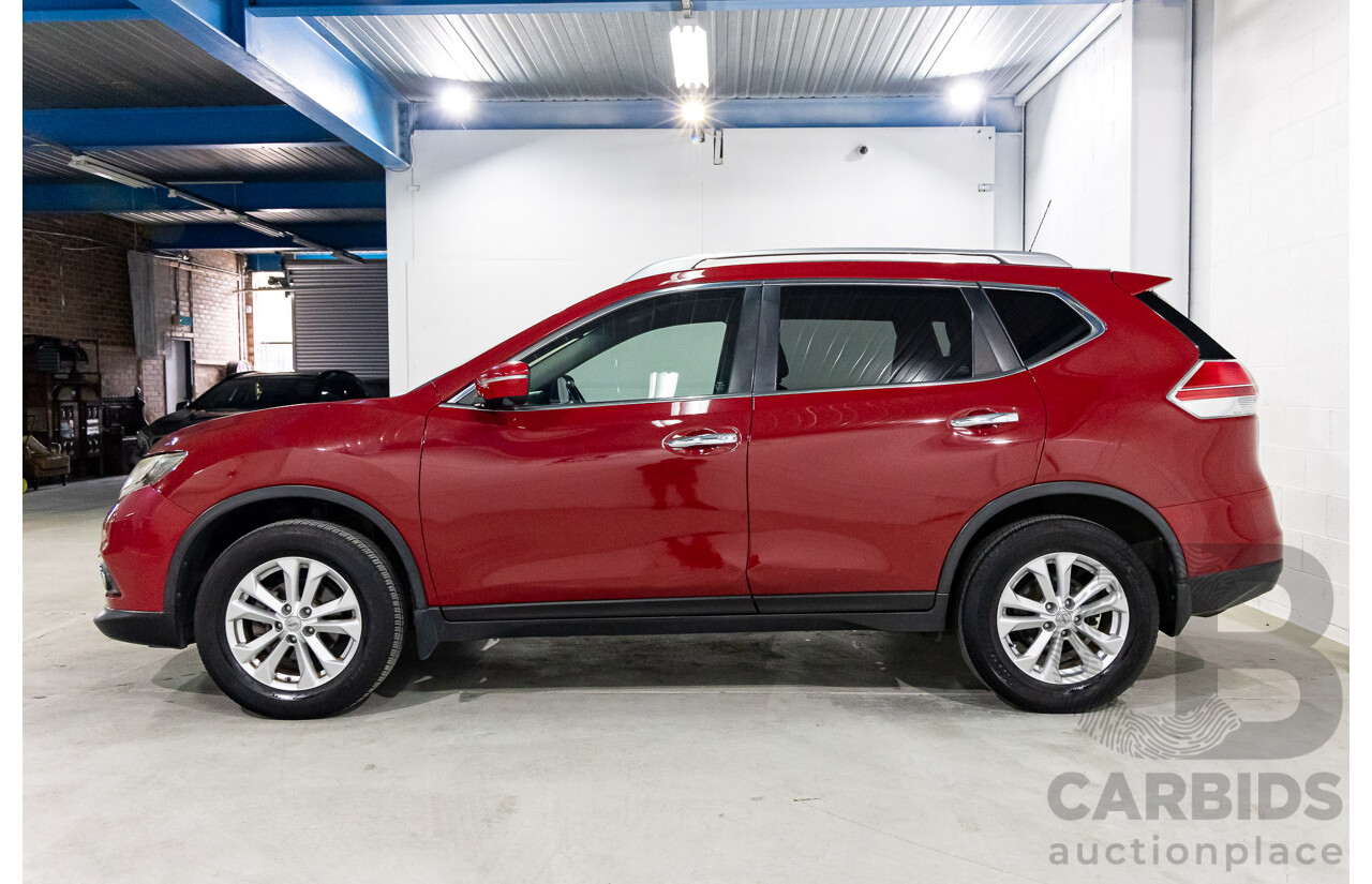 3/2014 Nissan X-Trail ST-L (4x4) T32 4d Wagon Burning Red 2.5L