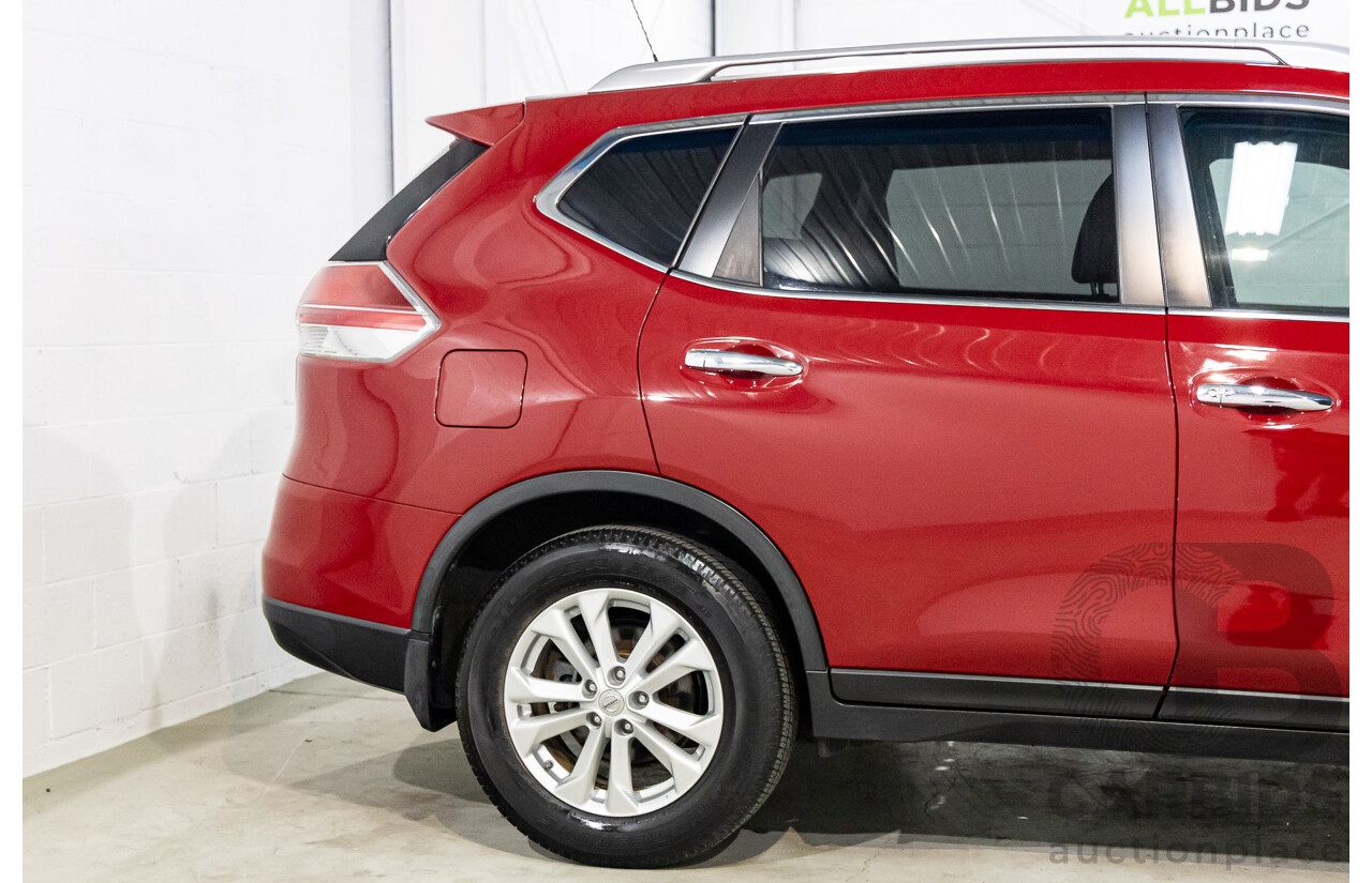 3/2014 Nissan X-Trail ST-L (4x4) T32 4d Wagon Burning Red 2.5L