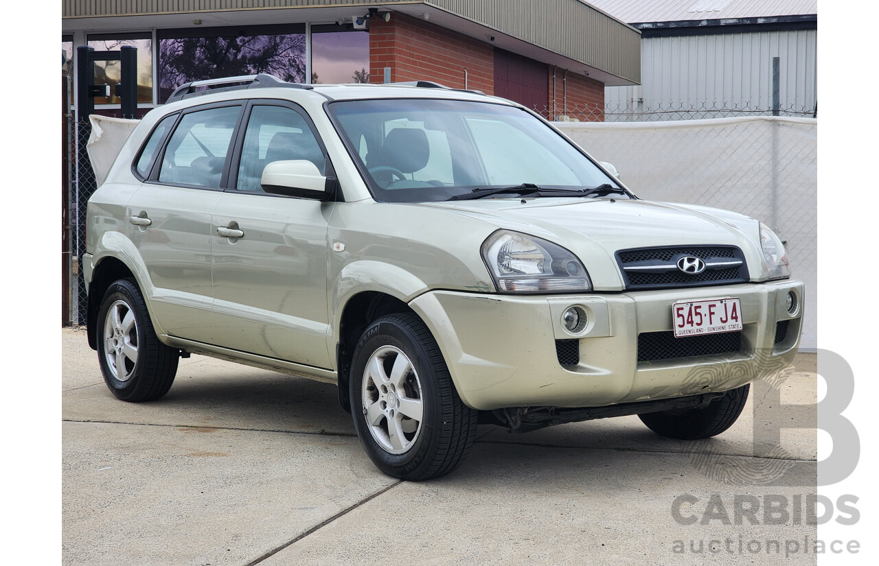 5/2007 Hyundai Tucson CITY SX MY07 4d Wagon Silver 2.0L