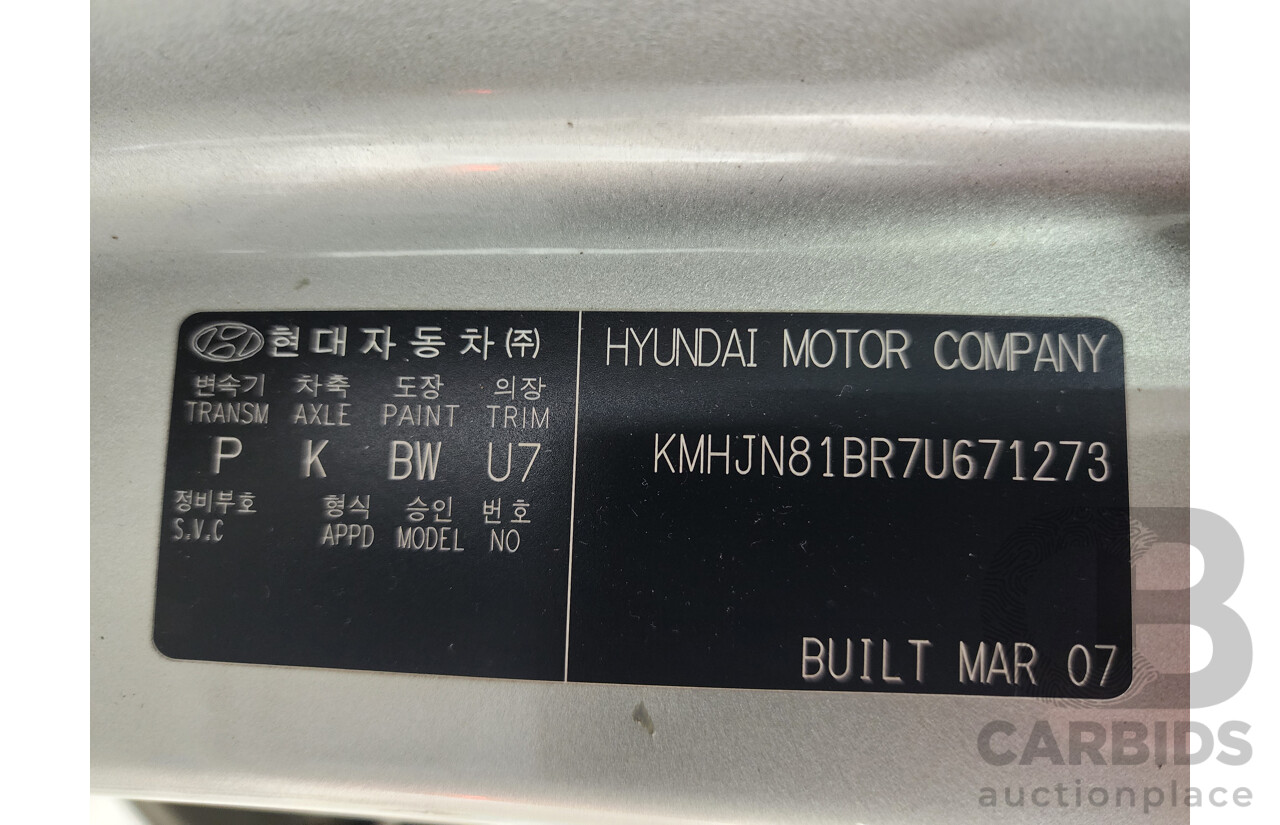 5/2007 Hyundai Tucson CITY SX MY07 4d Wagon Silver 2.0L