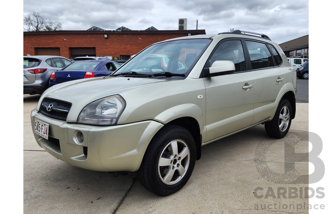 5/2007 Hyundai Tucson CITY SX MY07 4d Wagon Silver 2.0L