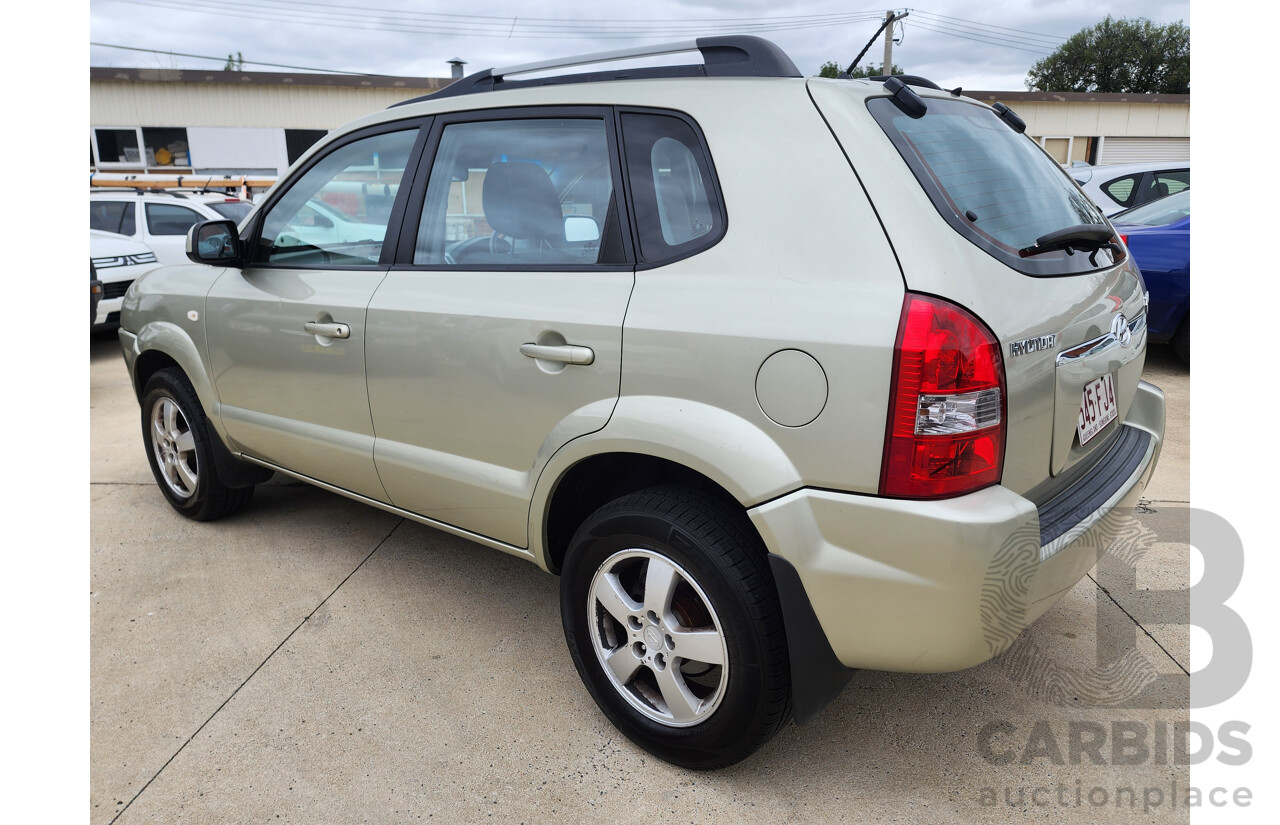 5/2007 Hyundai Tucson CITY SX MY07 4d Wagon Silver 2.0L