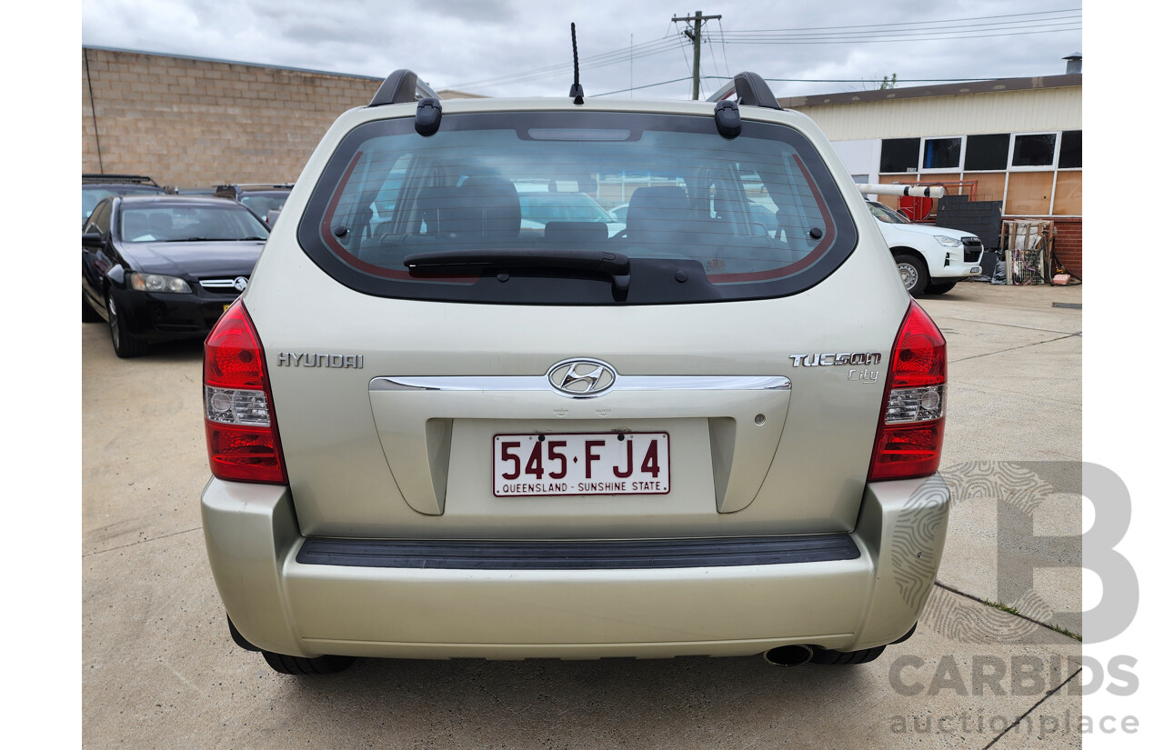 5/2007 Hyundai Tucson CITY SX MY07 4d Wagon Silver 2.0L