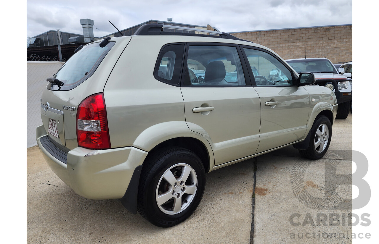 5/2007 Hyundai Tucson CITY SX MY07 4d Wagon Silver 2.0L