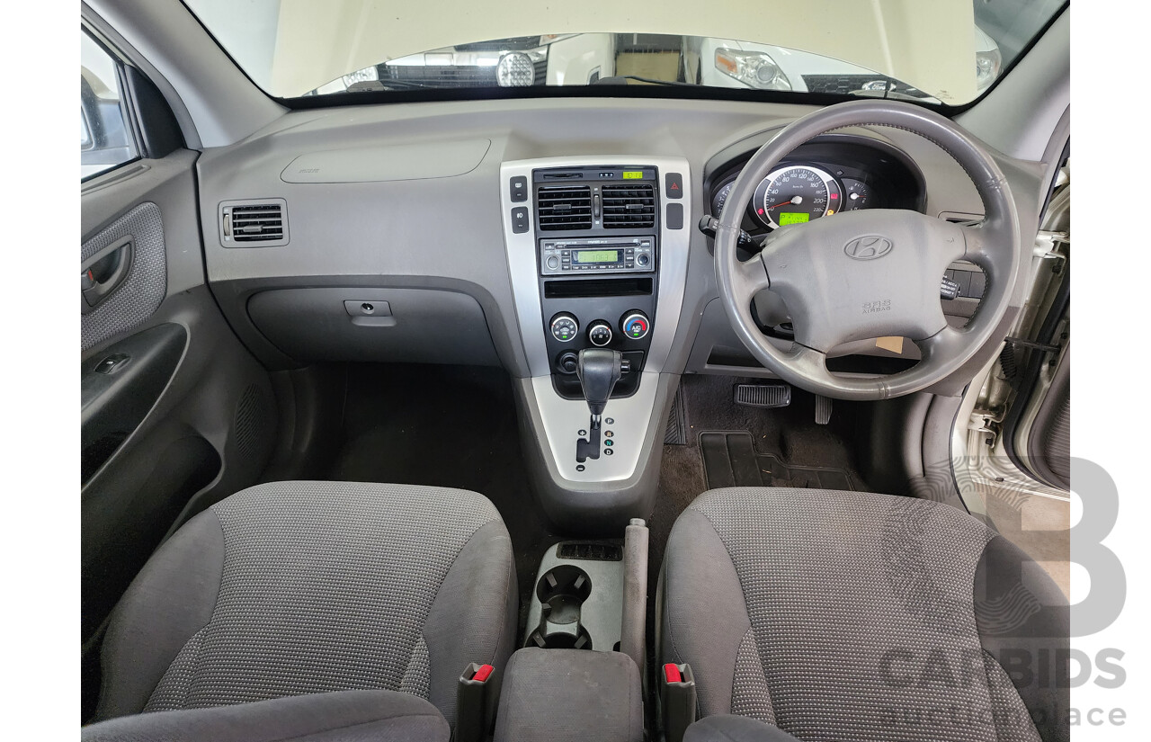 5/2007 Hyundai Tucson CITY SX MY07 4d Wagon Silver 2.0L