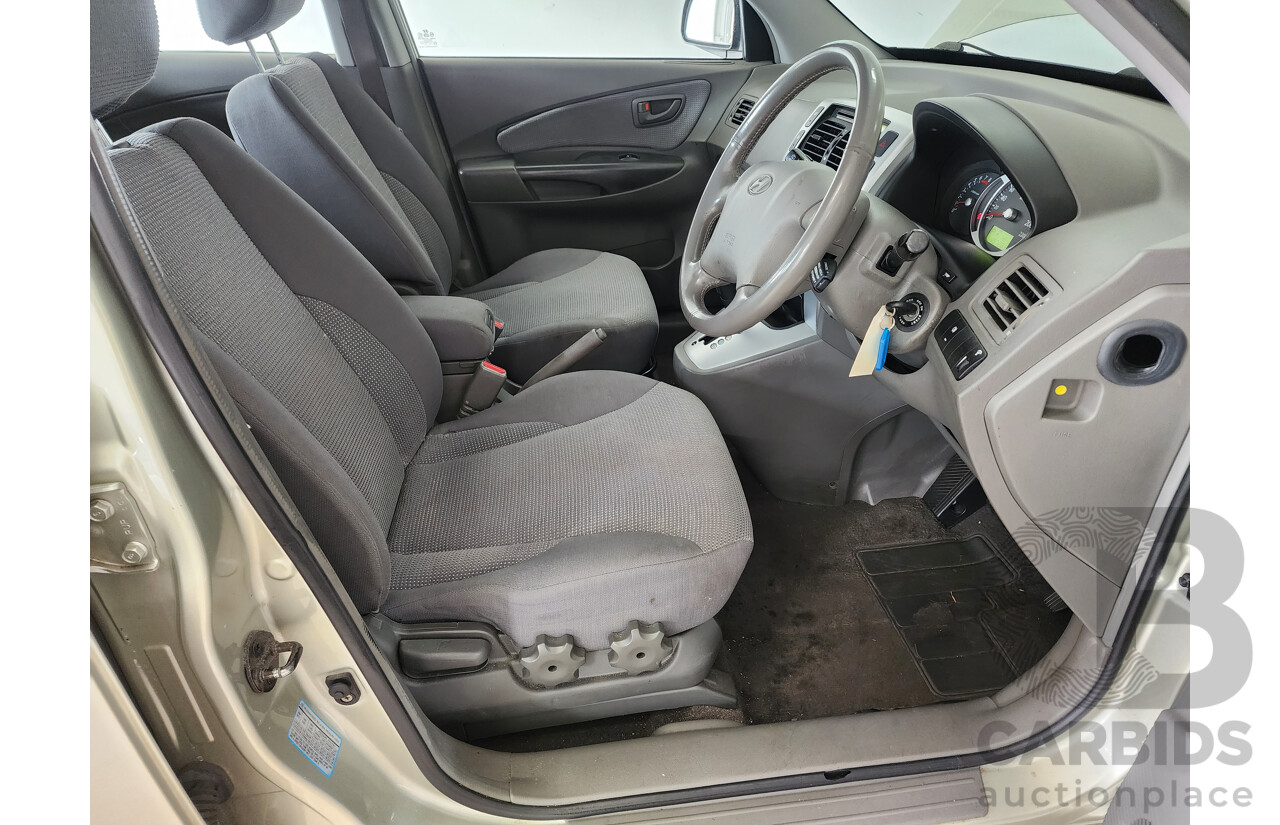 5/2007 Hyundai Tucson CITY SX MY07 4d Wagon Silver 2.0L