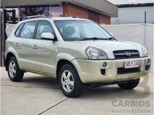 5/2007 Hyundai Tucson CITY SX MY07 4d Wagon Silver Or Chrome 2.0L