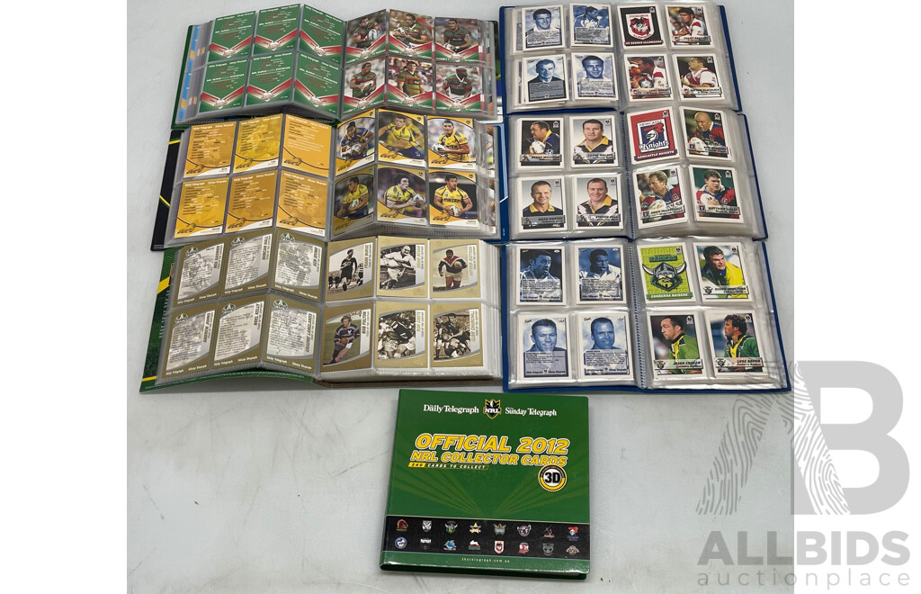 Collection of Daily Telegraph NRL Collector Cards