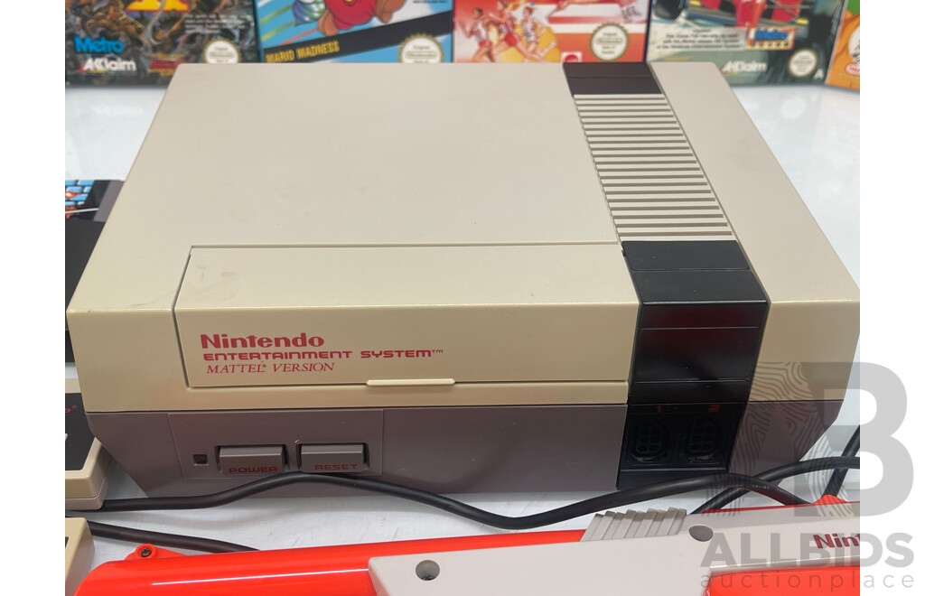 Nintendo Entertainment System with Games and Accessories