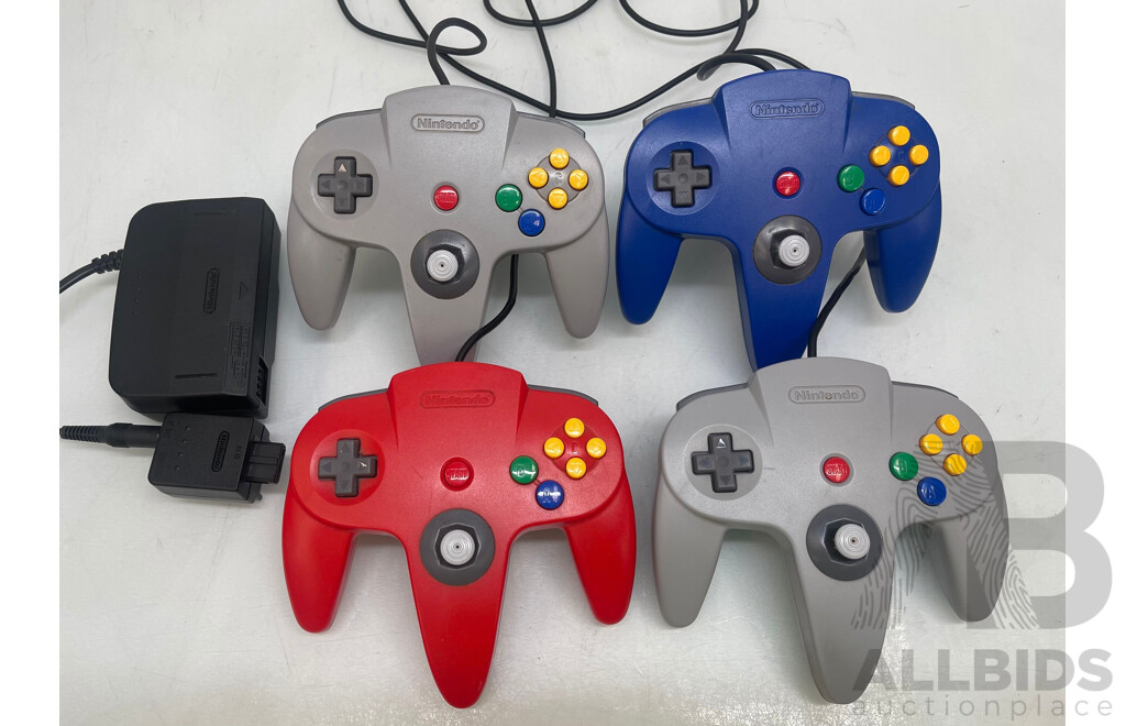 Nintendo 64 Controllers and Console Accessories