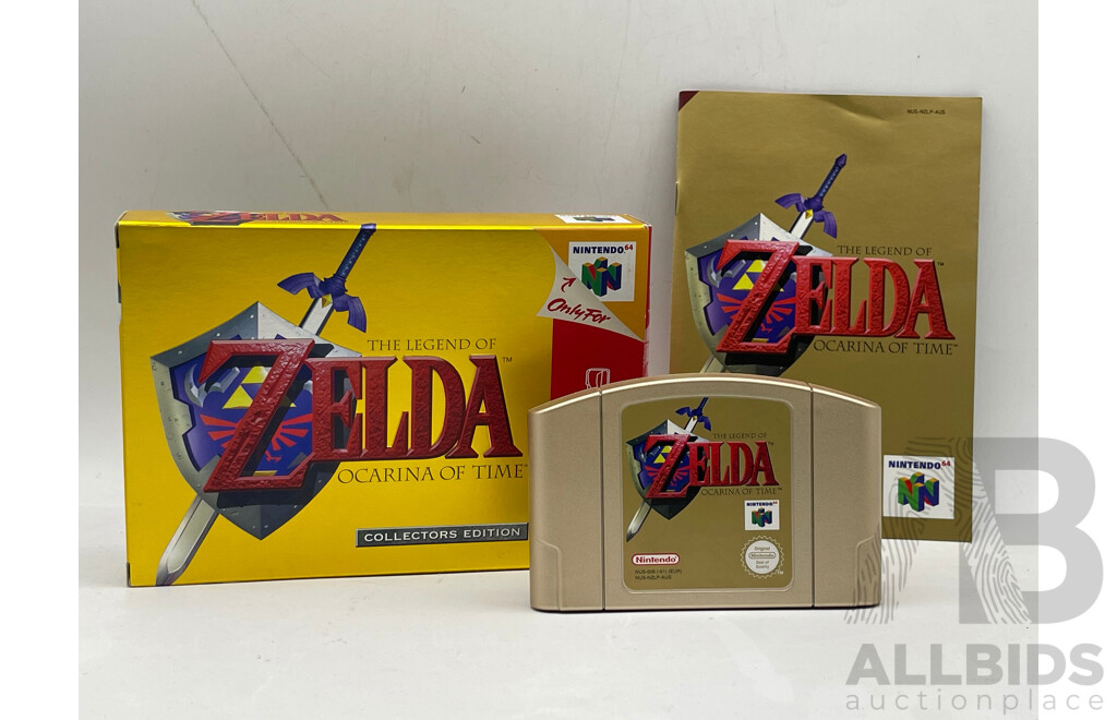 the Legend of Zelda Ocarina of Time for Nintendo 64