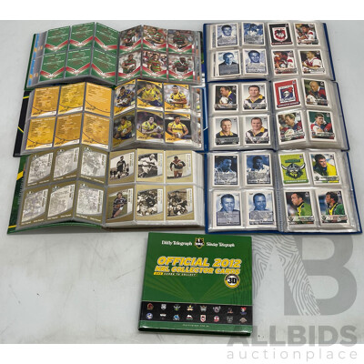 Collection of Daily Telegraph NRL Collector Cards