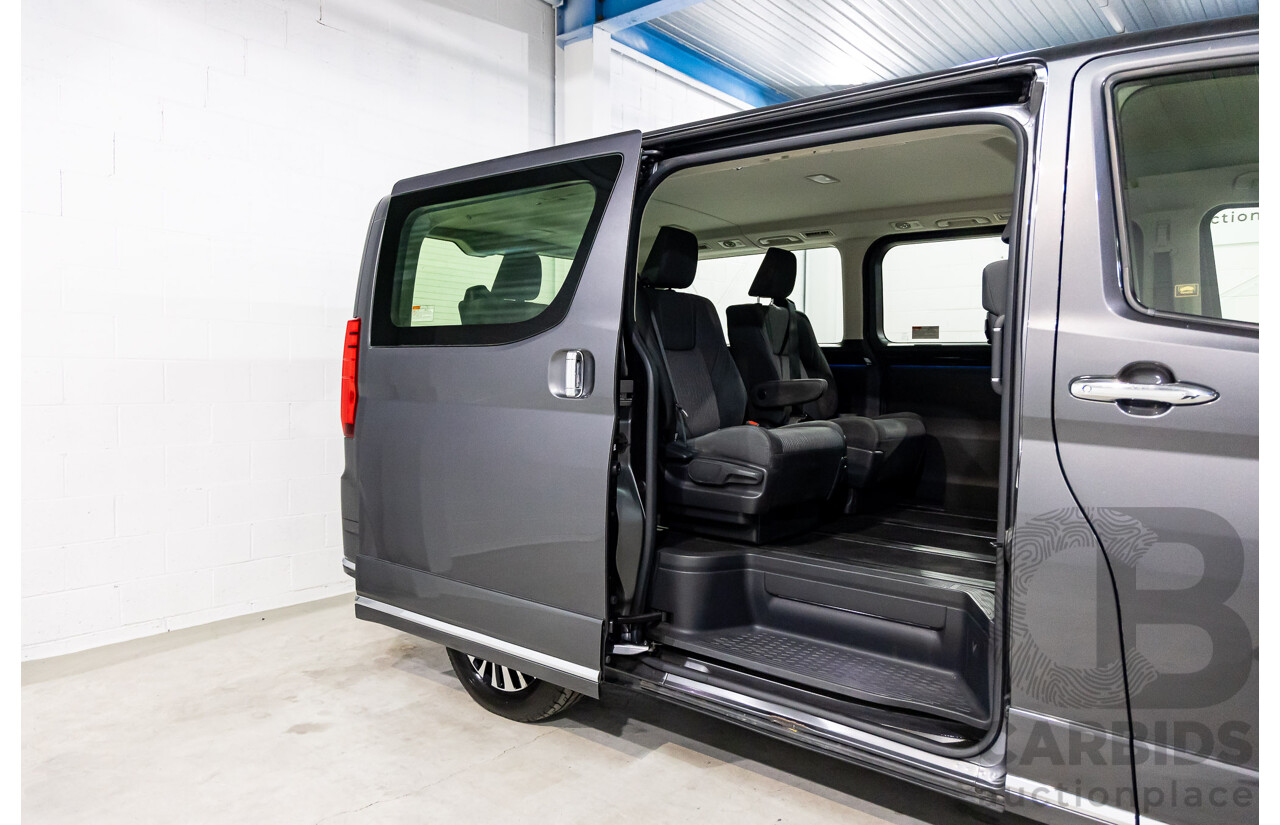 12/2019 Toyota Granvia (RWD) GDH303R 4d Wagon Graphite Metallic Turbo Diesel 2.8L - 6 Seater