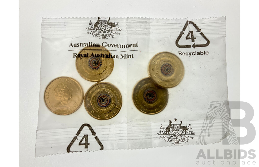 Australian RAM 2021 Commemorative Two Dollar Coins, Indigenous Military Service