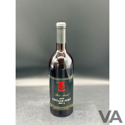 BROWN BROTHERS Wood Matured Reserve Port 750ml & the WINE SOCIETY Show Award 1979 Vintage Port Bin4