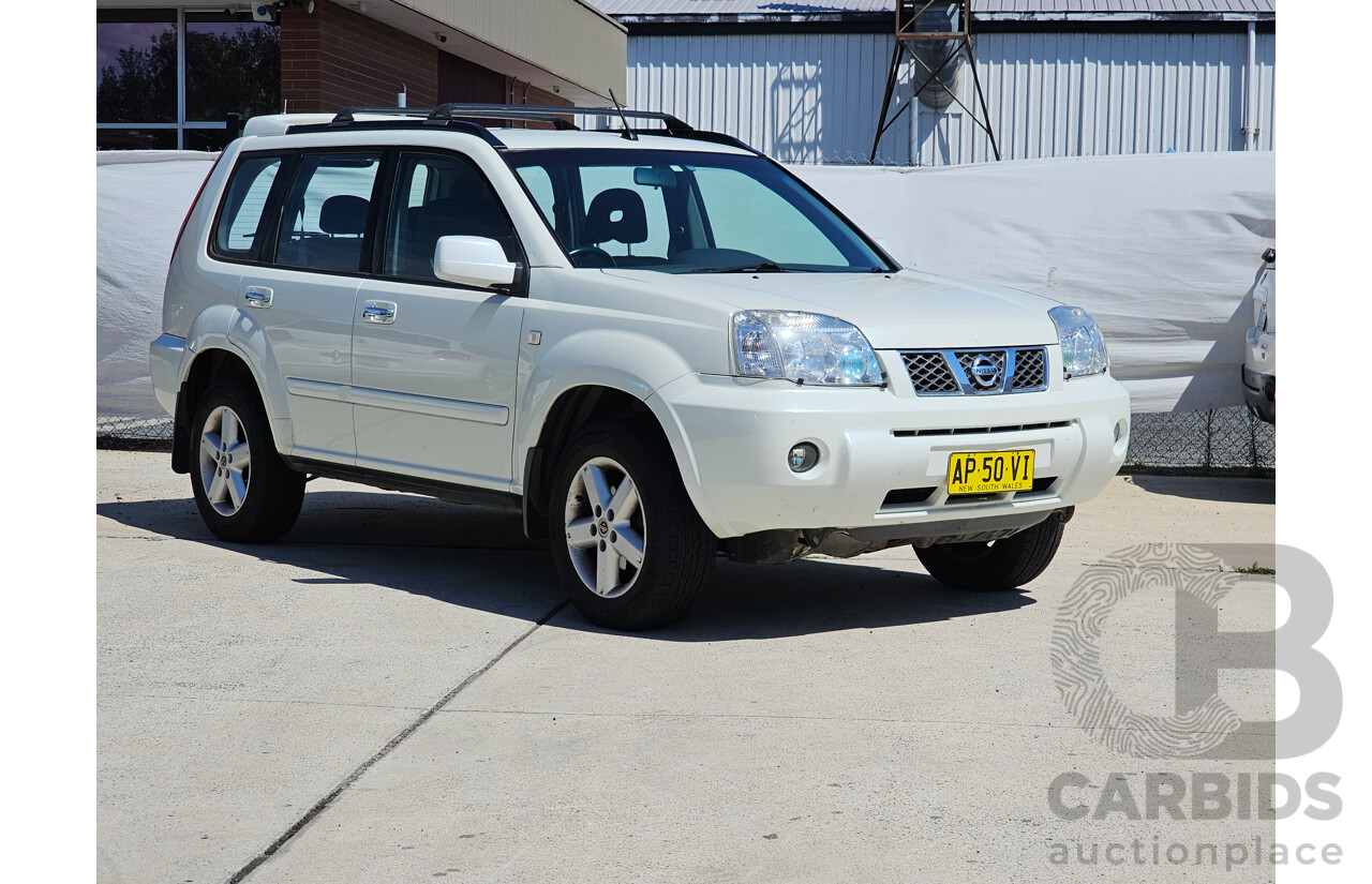 12/2003 Nissan X-Trail Ti (4x4) T30 4d Wagon White 2.5L