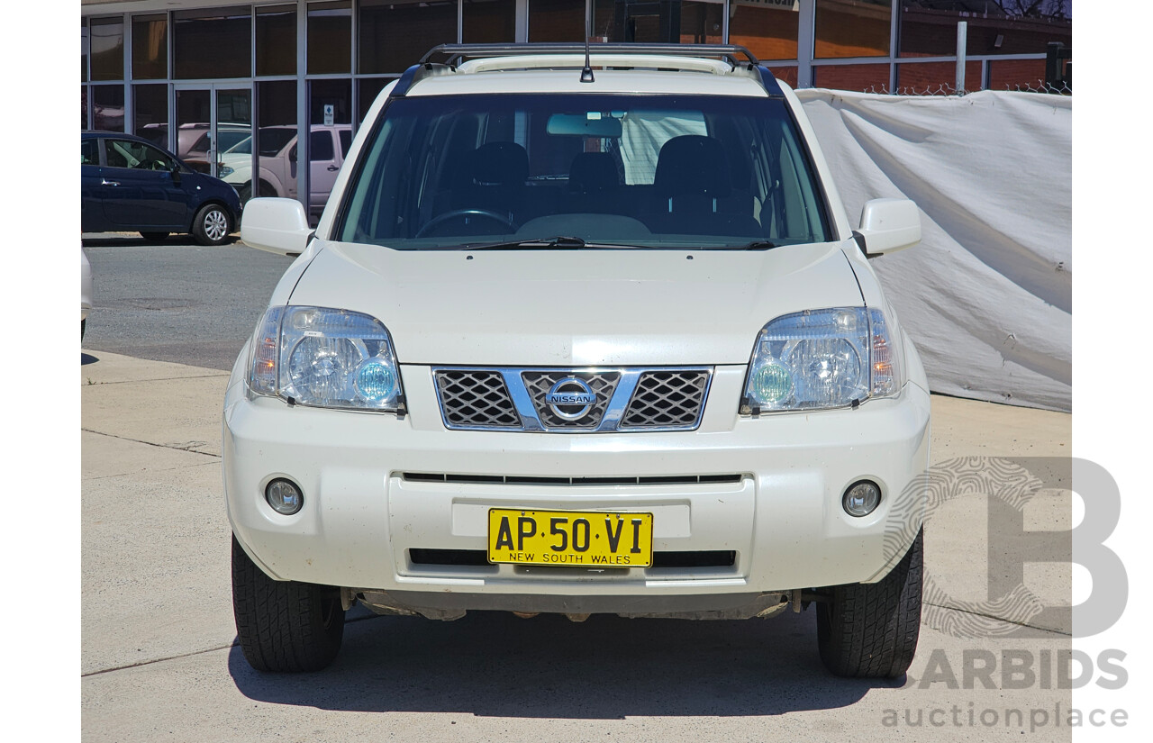 12/2003 Nissan X-Trail Ti (4x4) T30 4d Wagon White 2.5L